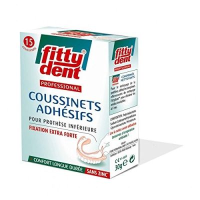 Coussinets adhésifs fitty dent professionnal