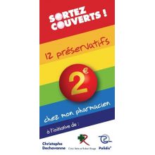 Sortez couverts, boîte de 12 préservatifs - Polidis