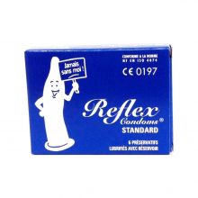 Reflex standard, Boîte de 6 préservatifs Polidis