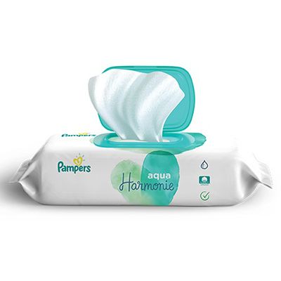 Pampers Lingettes Aqua Harmonie 48 unités