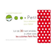 Insert jetable Petit Pea ×30