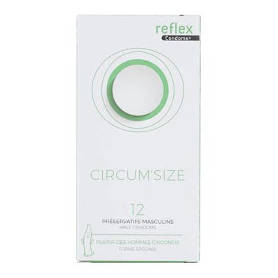 Reflex Circum'Size boîte de 12 préservatifs, Polidis